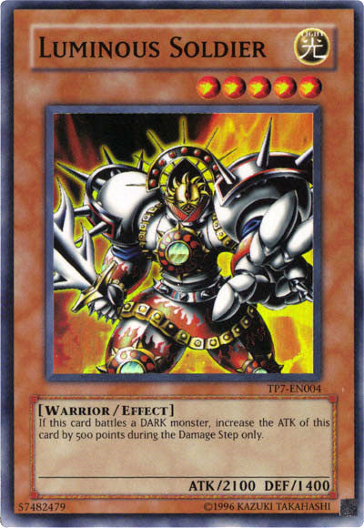 Luminous Soldier [TP7-EN004] Super Rare – Brainwash Cards