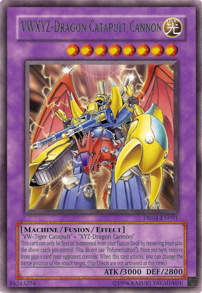 VWXYZ-Dragon Catapult Cannon [DR04-EN091] Rare – Brainwash Cards
