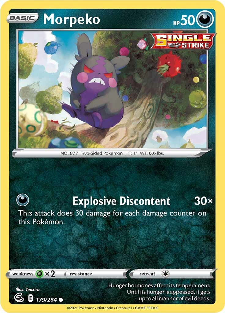 Morpeko (179/264) [Sword & Shield: Fusion Strike] – Brainwash Cards
