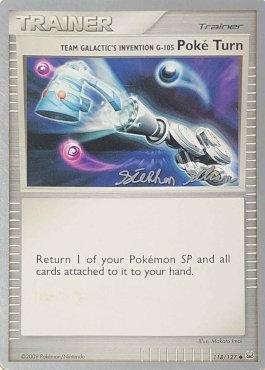Team Galactic's Invention G-105 Poke Turn (118/127) (Luxdrill