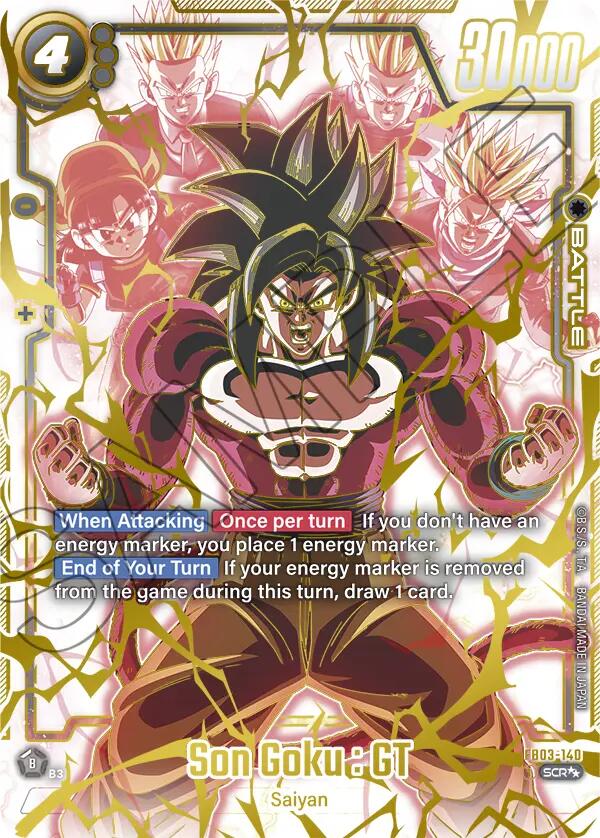 Son Goku : GT (FB03-140) (Super Alternate Art) [Raging Roar