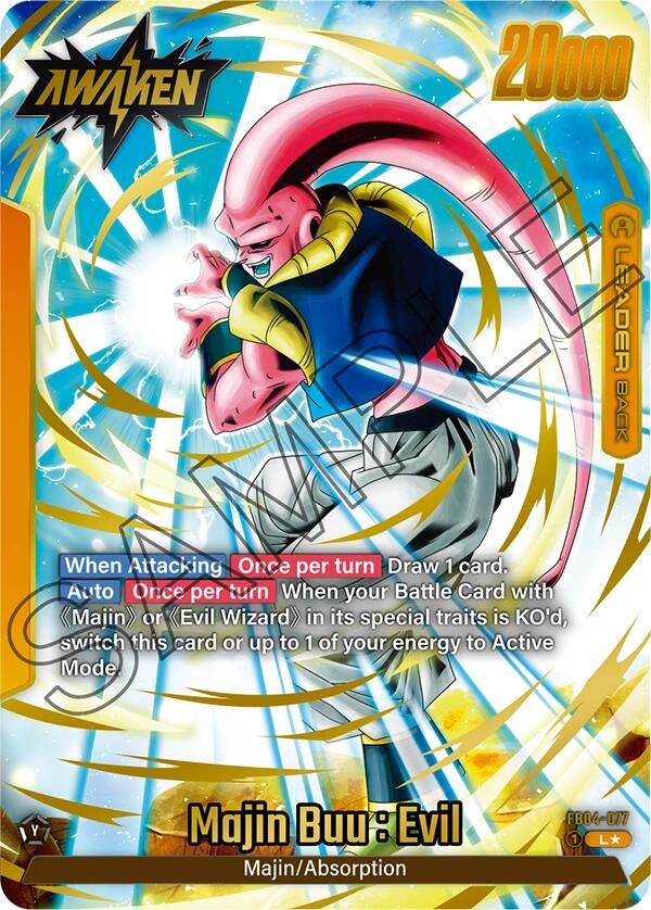 Majin Buu : Evil (FB04-077) (Alternate Art) [Ultra Limit