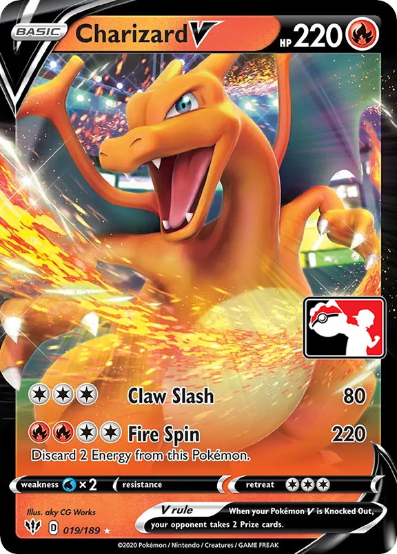 charizard pokemon card 220 hp V 154/172 - Brilliant Stars - 2022 Shield Promo Ultra Premium Collection #260 PSA Authenticated 10 Card Spotlight pick Charizard by