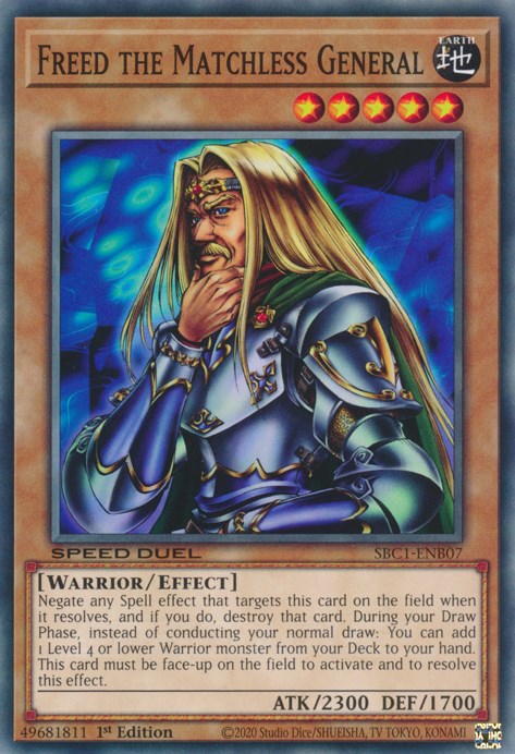 Freed the Matchless General [SBC1-ENB07] Common