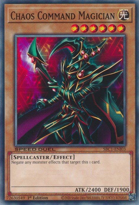 Chaos Command Magician [SBC1-ENI03] Common
