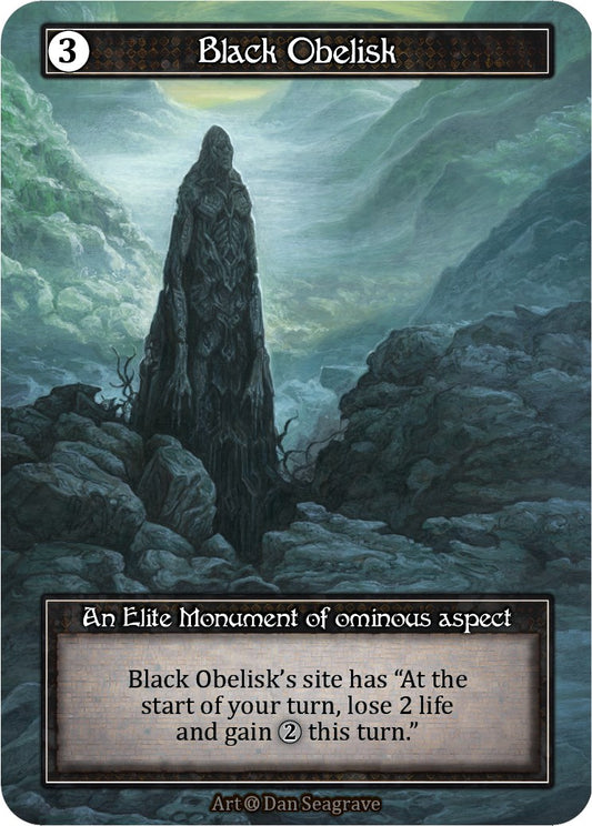 Black Obelisk (Foil) [Alpha]