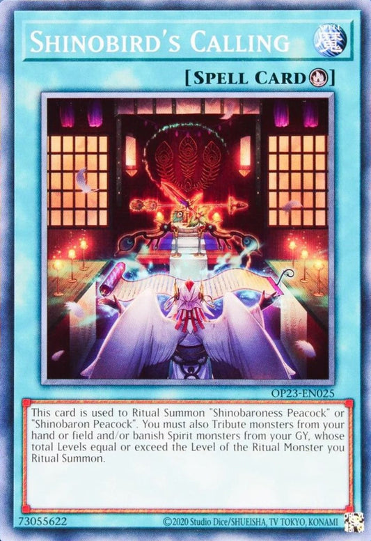 Shinobird's Calling [OP23-EN025] Common