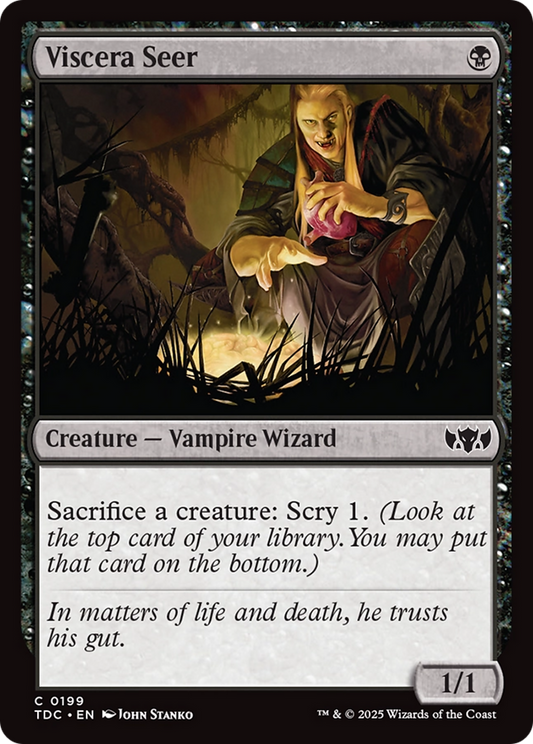 Viscera Seer [Tarkir: Dragonstorm Commander]