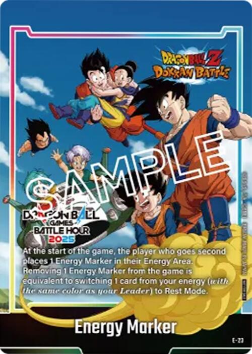Energy Marker (Dragon Ball Games Battle Hour 2025 Promo Card Set) E-23) [Fusion World Energy Markers]