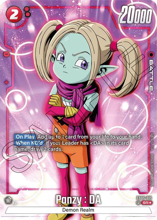 Panzy : DA (FB05-015) (Alternate Art) [New Adventure]
