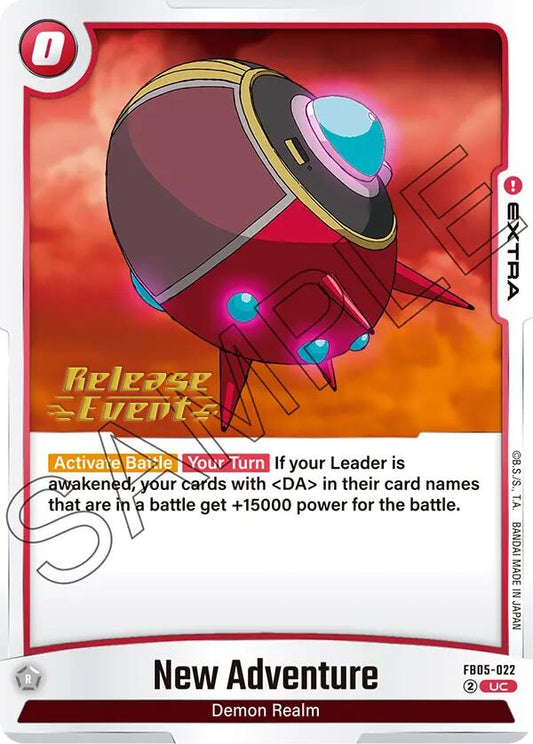 New Adventure [New Adventure Release Event Cards]