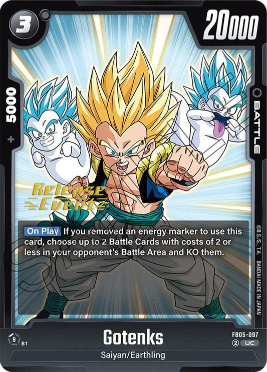 Gotenks [New Adventure Release Event Cards]