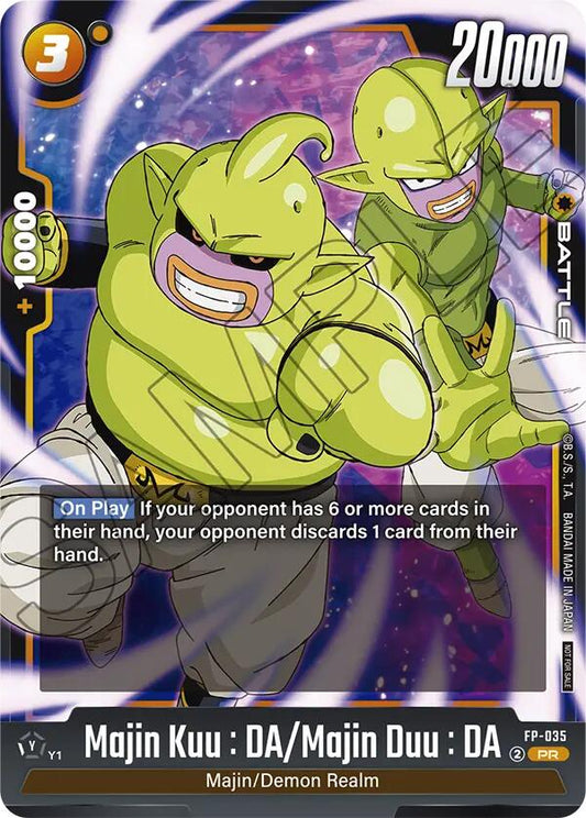 Majin Kuu : DA/Majin Duu : DA (FP-035) [Tournament and Championship Promos]