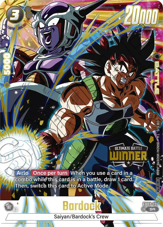Bardock (FB03-121) (Ultimate Battle Winner) [Tournament and Championship Promos]