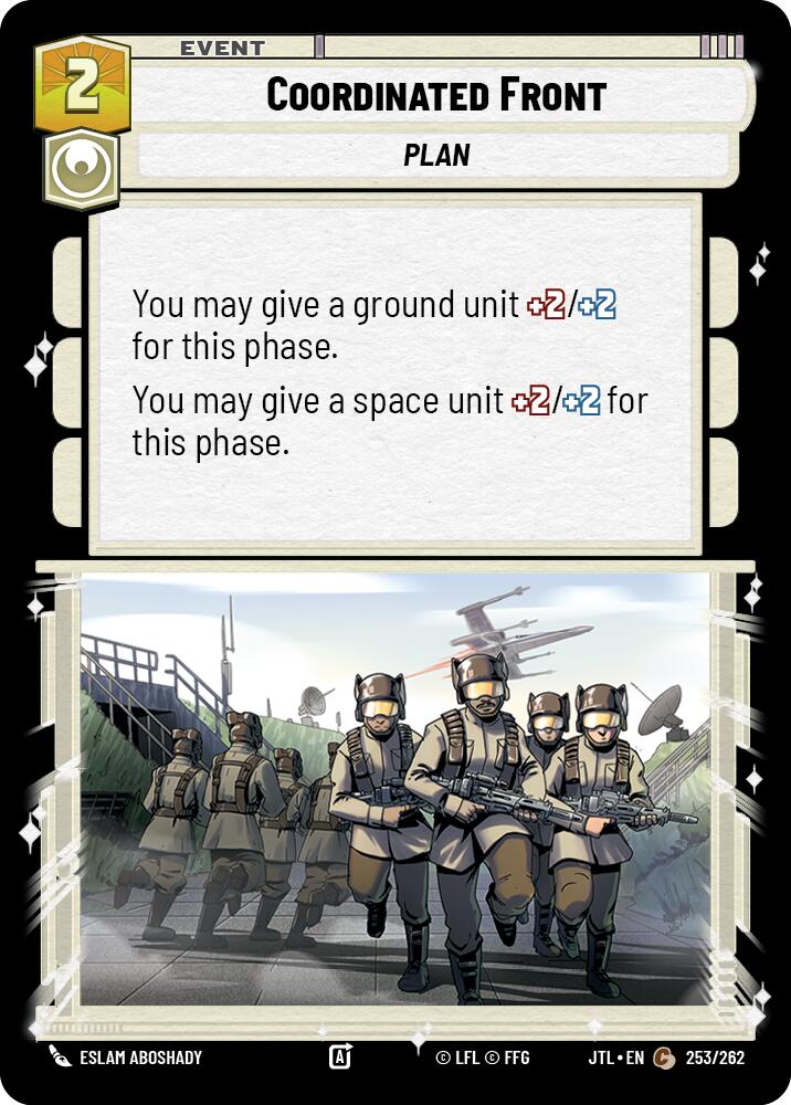 Coordinated Front (253/262) (253/262) [Jump to Lightspeed]
