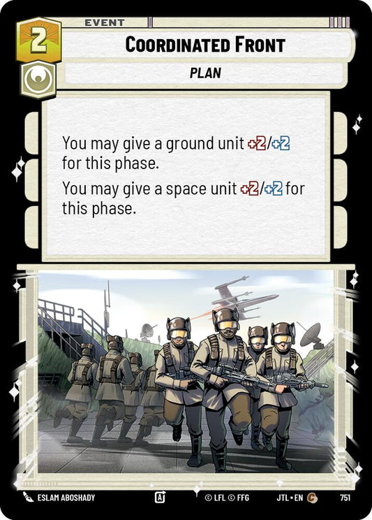 Coordinated Front (751) (751) [Jump to Lightspeed]