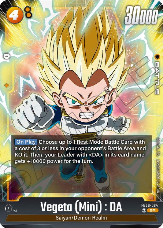 Vegeta (Mini) : DA [Rivals Clash]