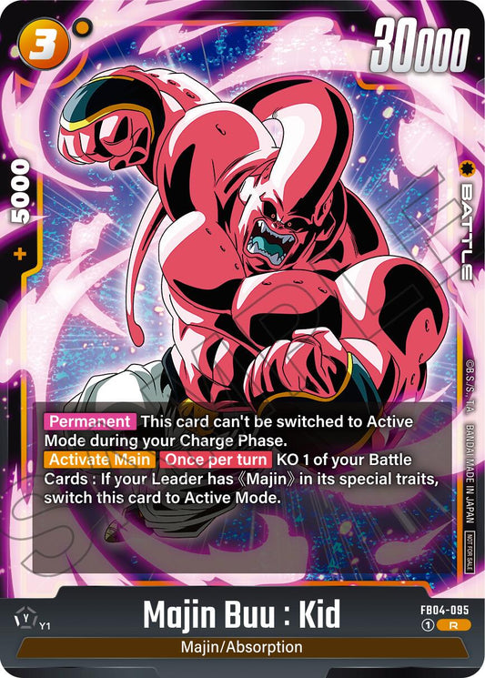 Majin Buu : Kid (Limited Pack 01) [Fusion World Promotion Cards]
