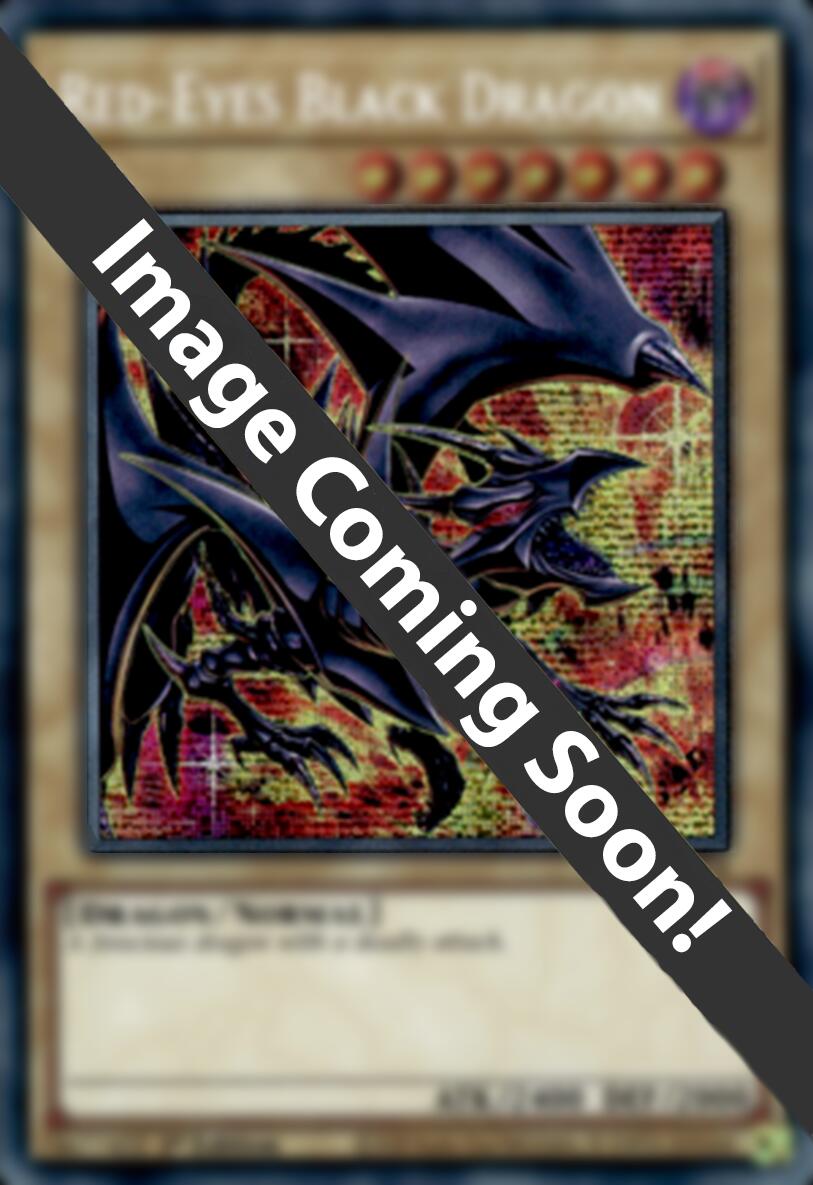 Red-Eyes Black Dragon (8th Art) [RA04-EN109] Quarter Century Secret Rare