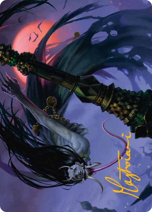 Qarsi Revenant Art Card (12/54) [Tarkir: Dragonstorm Art Series]